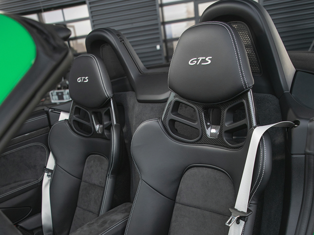 Porsche Boxster seats